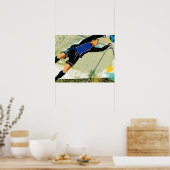 Poster Boule de blocage de gardien de but de football (Cuisine)