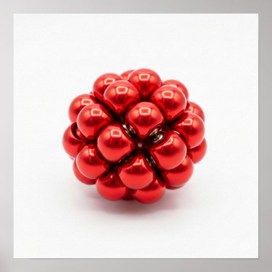 Poster Boule de contrainte magnétique (Devant)