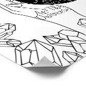 Poster Boule De Cristal Comme Ci-Dessus Si Ci-Dessous (Coin)