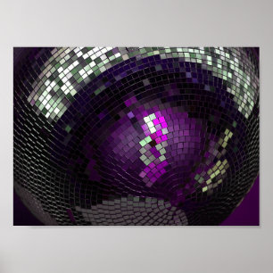 Poster Boule de disco -