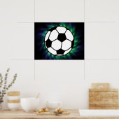Poster Boule de football (Cuisine)