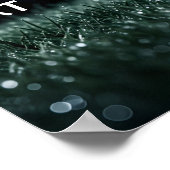 Poster Boule de golf spectaculaire personnalisée (Coin)