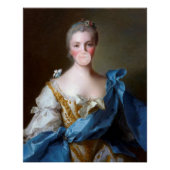 Poster Boule de gomme Diva avec Papillon Bleu (Devant)