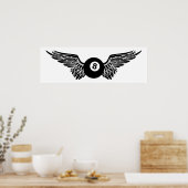 Poster boule de huit (Cuisine)