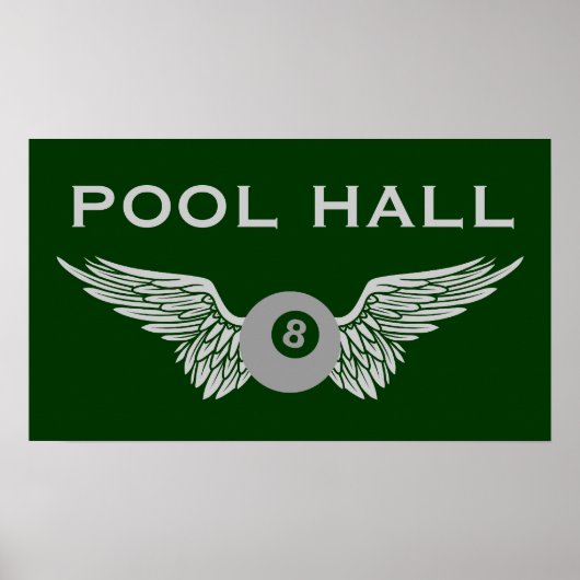 Poster boule de huit (Devant)