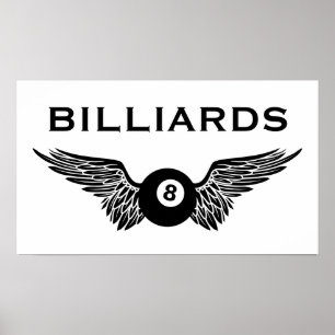 Poster boule de huit