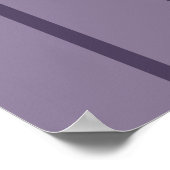 Poster Boule de la parole dans le violet (Coin)