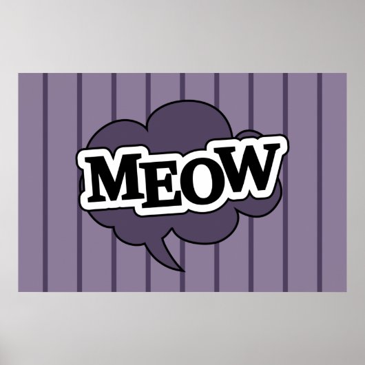 Poster Boule de la parole dans le violet (Devant)