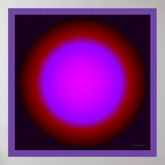 Poster Boule de lumière enchanteresse (Devant)