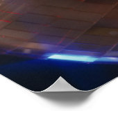 Poster boule disco (Coin)