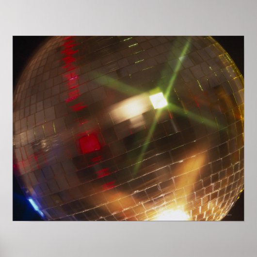 Poster boule disco (Devant)