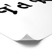 Poster Boule jaune de fils et crochets de crochet (Coin)