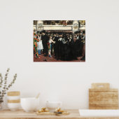 Poster Boule masquée à l'Opéra - Edouard Manet Beaux-Arts (Cuisine)