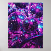 Boule Neon Color Disco