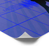 Poster Boule Orange Disco (Coin)