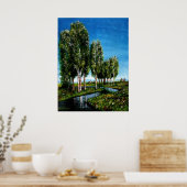 POSTER BOULEAUX EN TOSCANE (Cuisine)