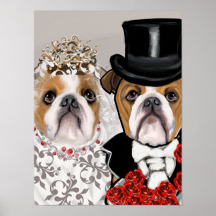 Poster Bouledogue          