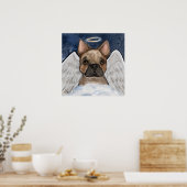 POSTER BOULEDOGUE FRANÇAIS (Cuisine)