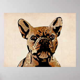 Poster Bouledogue français