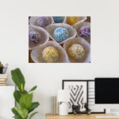 Poster Boules de gâteau décadent (Bureau à domicile)