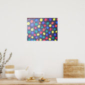 Poster Boules de gomme dans l'espace (Cuisine)