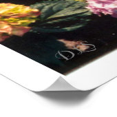 Poster Boules de neige en rose et violet par TDGallery (Coin)