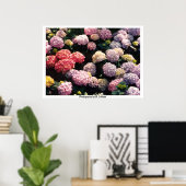 Poster Boules de neige en rose et violet par TDGallery (Bureau à domicile)