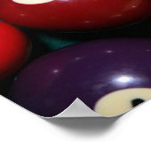 Poster Boules de piscine (Coin)