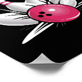 Poster Boules N Giggles Funny Bowling Bowling Bowling Bal (Coin)