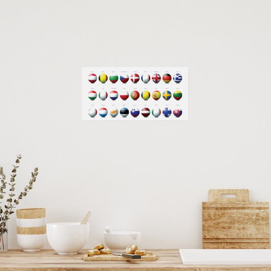 Poster Boules UE (Cuisine)