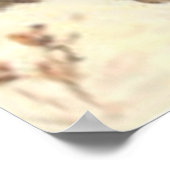 Poster Boulet de Pâques Couleur Oeuf Peint Sneiges (Coin)