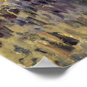 Poster Boulevard Camille Pissarro Montmartre en soirée (Coin)