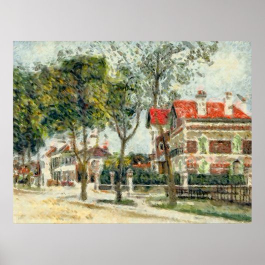 Poster Boulevard  Carnot à Noyon (Devant)
