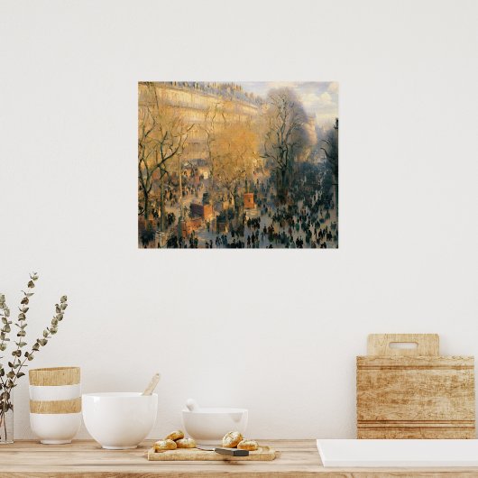 Poster Boulevard des Capucines (Cuisine)