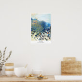Poster Boulevard des Capucines Claude Monet (Cuisine)