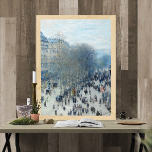 Poster Boulevard des Capucines par Claude Monet