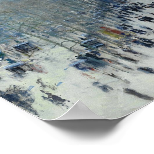 Poster Boulevard des Capucines par Claude Monet (Coin)