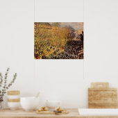 Poster Boulevard des Capucines par Claude Monet, Art nouv (Cuisine)