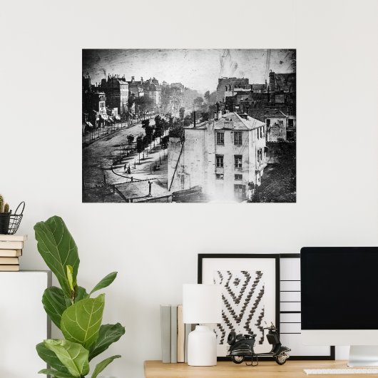 Poster Boulevard du Temple (Bureau à domicile)