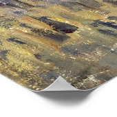 Poster Boulevard Montmartre à Night Pissarro (Coin)