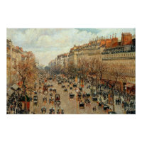 Boulevard Montmartre-Eremitage Camille Pissarro