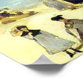 Poster Boulogne Beach par Édouard Manet (Coin)