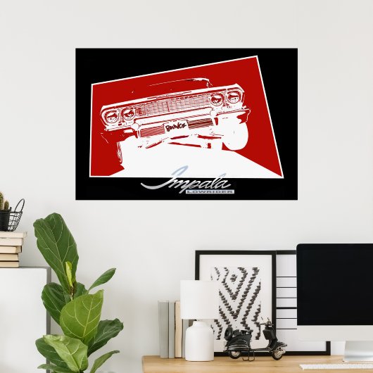 Poster BOUNCE Impala Lowrider (Bureau à domicile)