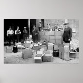 POSTER BOUNTY D'INTERDICTION - AGENT FÉDÉRAL RAID 1922 (Devant)