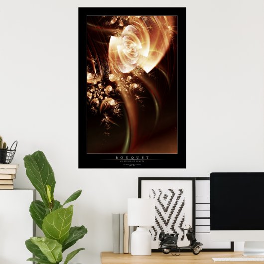 Poster Bouquet (Bureau à domicile)