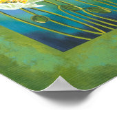 Poster Bouquet à la frontière I (Coin)