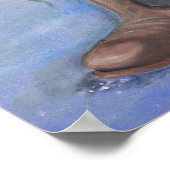 Poster Bouquet Boot et Fleur sauvage Cowboy (Coin)