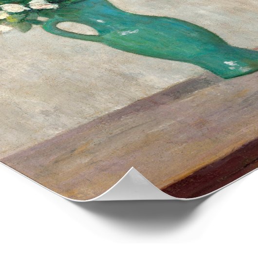 Poster Bouquet dans un vase vert | Tadeusz Makowski (Coin)