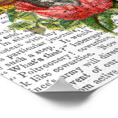 Poster Bouquet de crânes (Coin)