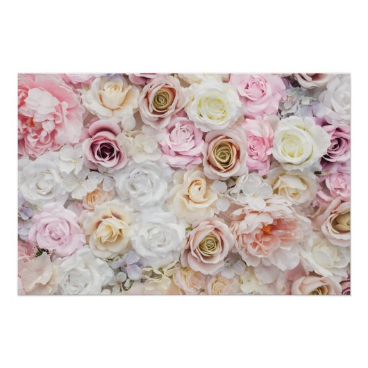 Poster Bouquet de fleurs (Devant)